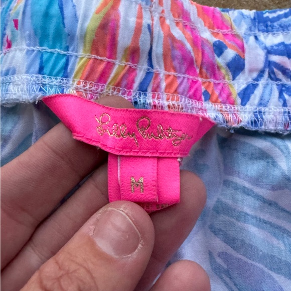 Lilly Pulitzer Katia Short Resort White Rainforest Retreat size medium - Picture 5 of 7